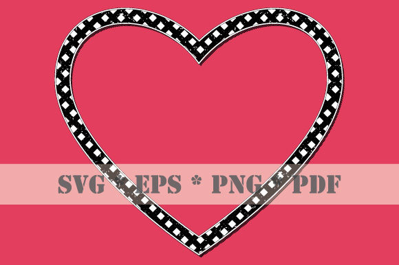 Download Retro Heart Black White Frame Vintage - White frame Collection
