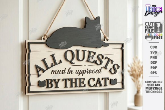 Download Wooden Pet Home Wall Sign Laser Cut |CNC - Home wall Collection