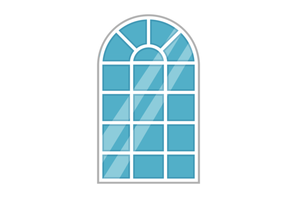 Download Flat Window White Frame Color Icon. Apar - White frame Collection