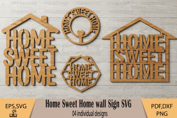 Download Home Sweet Home Wall Sign SVG - Home wall Collection