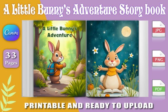 Download A Little Bunny’s Adventure Story Book - Premium Resources