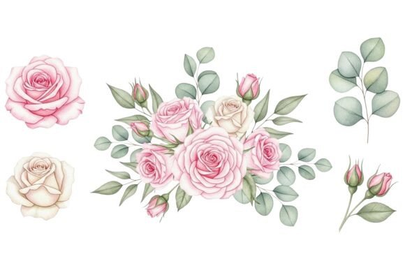 Download Elegant Watercolor Flower Bundle - Elegant Collection