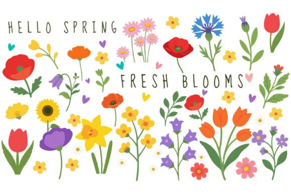 Download Elegant Small Wild Flower Doodle Art. - Elegant Collection