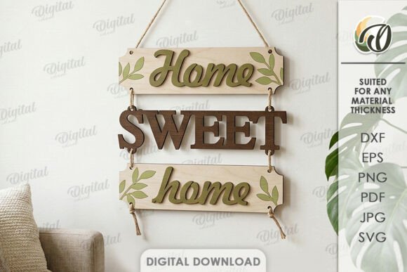 Download Rustic Home Wall Decor Laser Cut - Home wall Collection